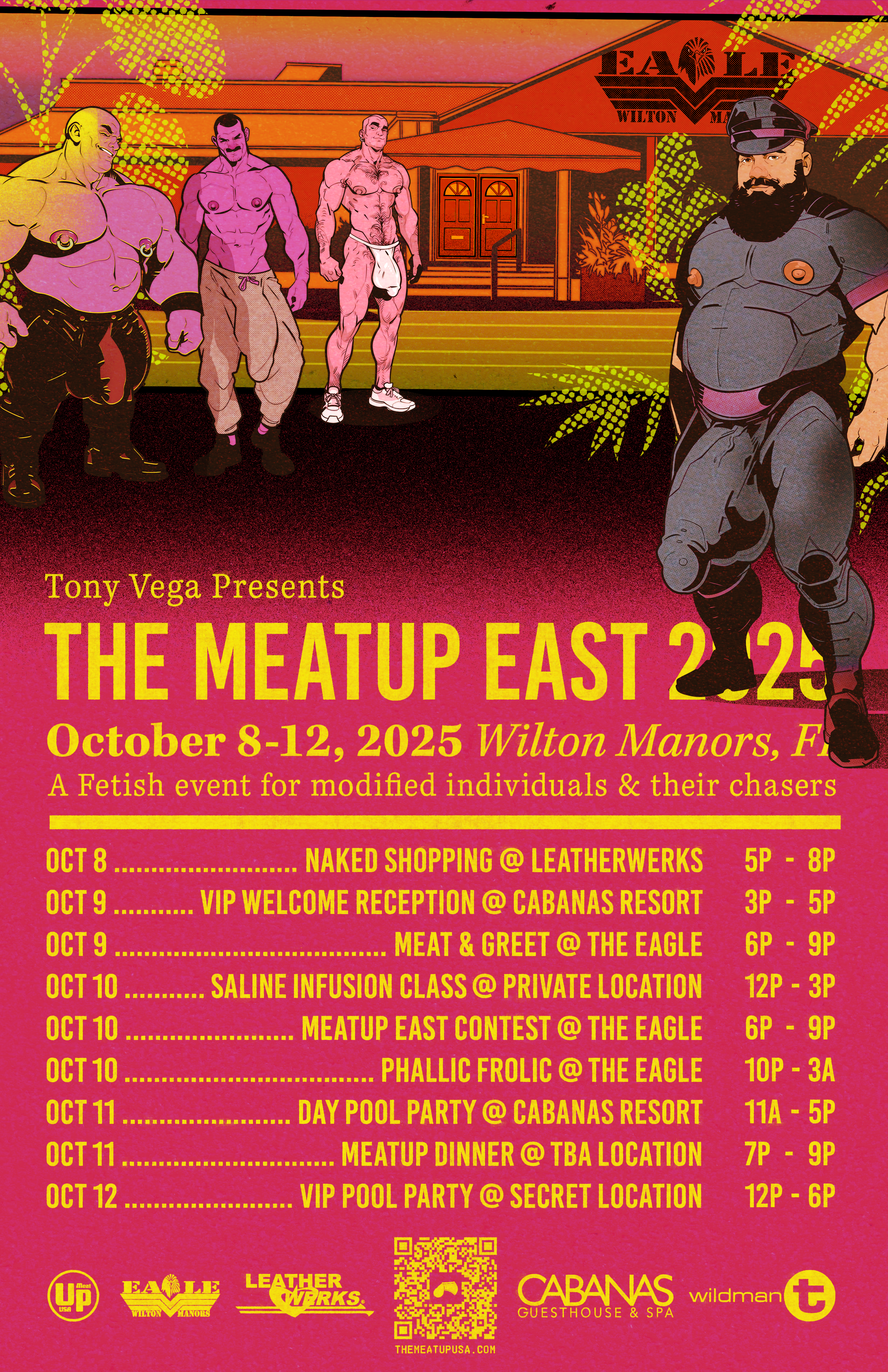 MeatUp East 11x17 poster